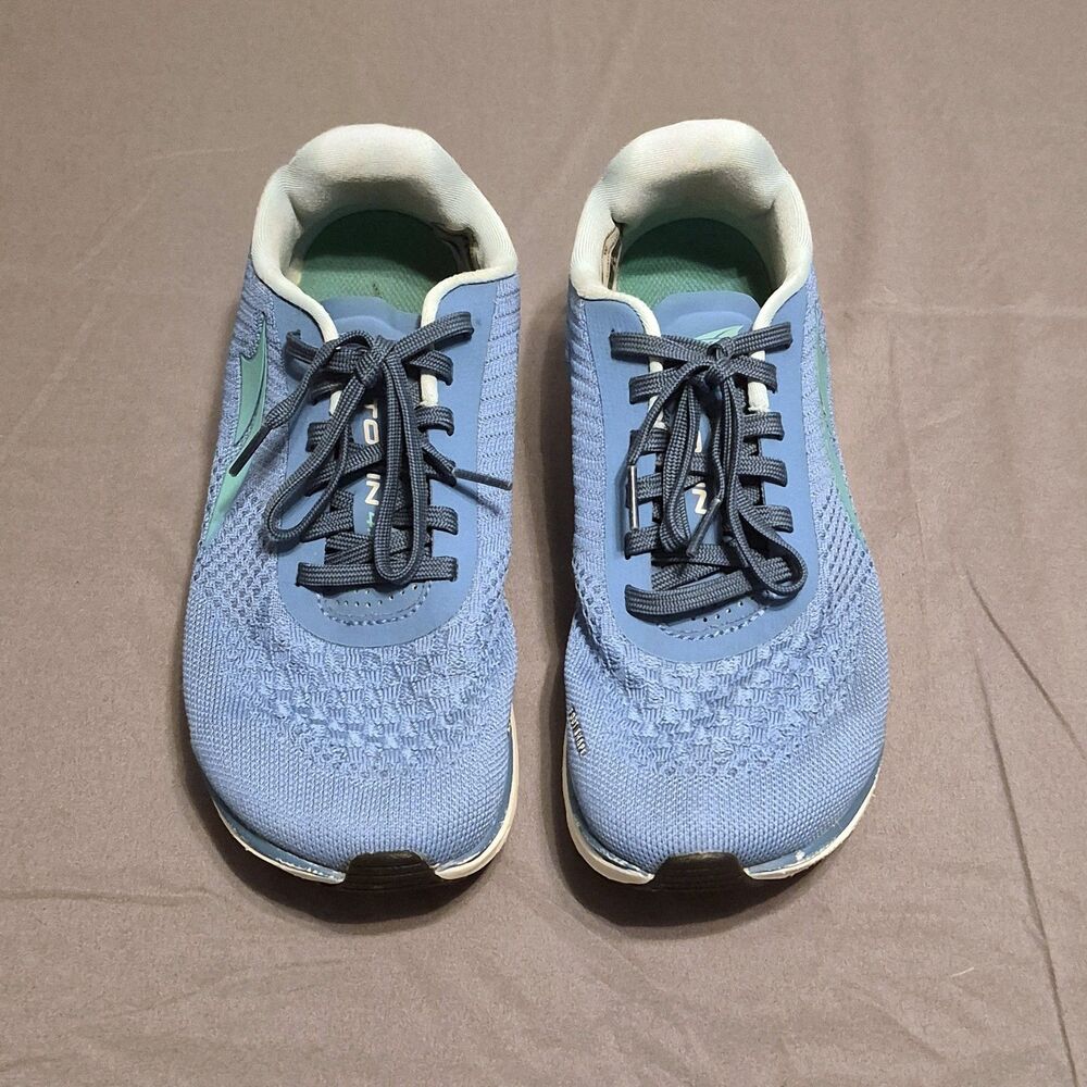 Altra Torin 4.5 Women Size 8.5 Blue Athletic Running Shoes Sneakers AL0A4VR2410